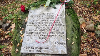 9. 10. 2026 KL WARSCHAU, lasek na Kole, 84.  rocznica założenia Niemieckiego obozu dla Polaków