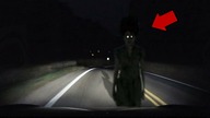 Paranormalne zjawisko na drodze: Wstrząsające nagranie z kamerki samochodowej