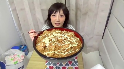 Japonka zjadła 3. 9kg makaronu na raz