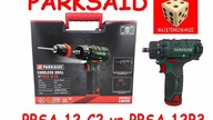 Wkrętarka PARKSIDE PBSA 12C2 vs PARKSIDE PBSA 12B3 Lidl 2018