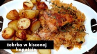 Żeberka w kiszonej kapuście z ziemniakami.  Po prostu pycha!