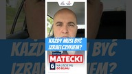 Czy każdy musi być Izraelczykiem? #DariuszMatecki #Izrael #Palestyna