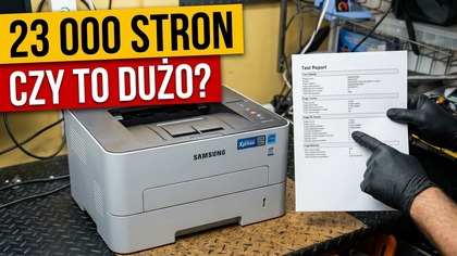 Samsung Xpress M2625D wydrukował 23000 stron czy to duzo ?