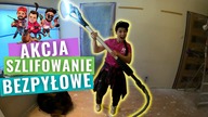 Miał być pokój, a malujemy kuchnię.  Szlifowanie bezpyłowe.