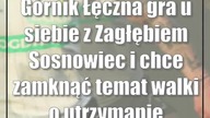 Górnik Łęczna gra u siebie z Zagłębiem Sosnowiec i chce zamknąć temat walki o utrzymanie
