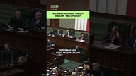 Rasistowska wypowiedź Witolda Tumanowicza.  Tak zareagował Czarzasty #shorts