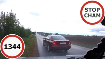 Stop Cham #1344 - Niebezpieczne i chamskie sytuacje na drogach