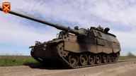 Artyleria ukraińska używa nienieckie Panzerhaubitze 2000