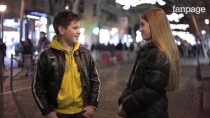 Chłopcy zostali poproszeni o uderzenie dziewczyny.  Ich reakcja daje nadzieję