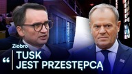 ZIOBRO WRÓCIŁ I ATAKUJE TUSKA.  DONIESIENIE O PRZESTĘPSTWIE.  TO GRUPA PRZESTĘPCZA