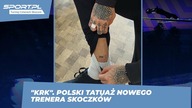 KRK.  Polski tatuaż nowego trenera skoczków