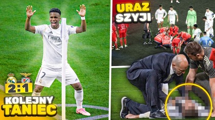 Raul Asensio pojechał prosto do SZPITALA...  Vinicius ZATAŃCZYŁ po awansie Realu! Juventus ODPADA!