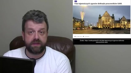 Fala Tajemniczych Zgon&oacute;w w Polsce na Uniwersytecie Adama Mickiewicza UAM - Analiza Ator Medycyna