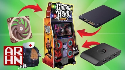 Konserwacja automatu Guitar Hero Arcade | Archon Psuje