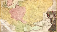 Mapa Polski i Rosji Hermana Molla wydana w Londynie ok. 1729 r.