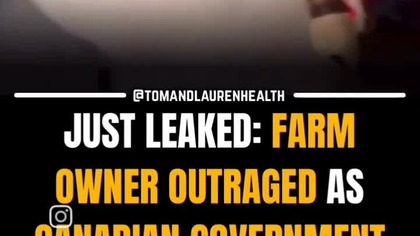 Kanadyjscy farmerzy zbulwersowani gdy rzad globalistyczny zabija ich strusie pod pretekstem ptasiej grypy - walka z żywnościa naturalną na rzecz druko