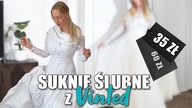 MIERZĘ SUKIENKIE ŚLUBNE Z VINTED DO 65ZŁ !!!