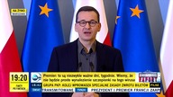 Przemowienie premiera na kilku kanałach + SUPRSTCJ - LOSS (biały przerywnik)