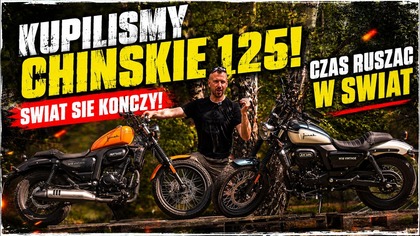 Kupiliśmy chińskie CHOPPERY 125! Marzenia się spełniają! ONBOARD M18 Vintage
