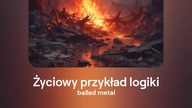 2024.06.23 - 4a - Życiowy przykład logiki - ballad metal - tekst Ewa Lipka, śpiew i muzyka SI/AL