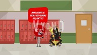 Stop Sign and Devil Gamble At School/Grounded