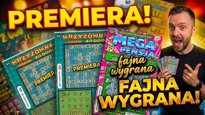 Zdrapki Lotto  Wznowienie Krzyżówki i mały rarytas w pechowej zdrapce! 