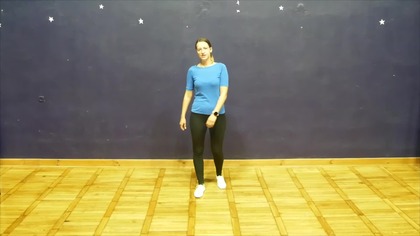 Warsztaty taneczne on-line z GDK, gr.  młodsza, nowy układ Hallelujah cz.  1