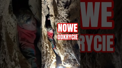  ODNALEZIONO OGROMNĄ  #jaskinia #ciekawe #podziemia