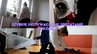 Motywacyjne szybkie sprzątanie Posprzątaj ze mną  Uporządkowana