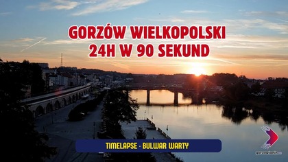 Codzienny timelapse z bulwaru  Gorzów w 90 sekund [05. 09. 2025]