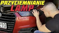 Oklejanie / przyciemnianie lamp folią: (How to wrap AUDI A6 reflectors)