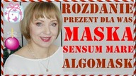 *ROZDANIE - PREZENT* M. IN.  MASKA ALGOMASK, PRZEPIS NA SUPER PROSTY MAKOWIEC, PIEROGI - VLOGMAS.
