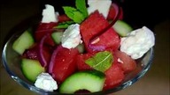 SALATKA Z ARBUZA I OGORKA - SWIETNA DO GRILLA