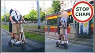 Hulajnogą w tandemie i z telefonem w ręku po ulicach Łodzi #1488 Wasze Filmy
