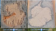 MAPA 1940 PŁASKA ZIEMIA HITLER ANTARKTYDA PORÓWNANIE MAPA WIELKI ATLAS ŚWIATA ŻYCZENIA NA 2025 R.  KOMENTARZE !!!