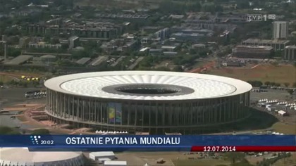 Mistrzostwa Świata Brazylia 2014 - kronika - dzień 31.  (12. 07. 2014)