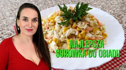 Ekonomiczna surówka z kapusty pekińskiej  Smaczna i zawsze się uda!