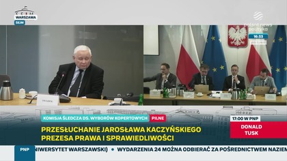 Polsat News Polityka - Problemy techniczne w trakcie transmisji Komisji Śledczej (24. 05. 2024)