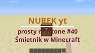 Jak zrobić ŚMIETNIK w MINECRAFT 1. 18