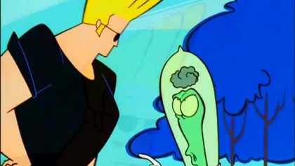 (S02E09) Skandal w mieście Jerkyego - Ściśle tajne z kosmosu - Nowy chłopak mamy