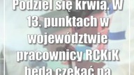 Podziel się krwią.  W 13.  punktach w województwie pracownicy RCKiK będą czekać na dawców