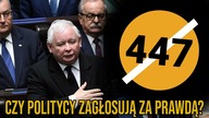 Stop447 w Sejmie! Prawne aspekty projektu ustawy.  Czy politycy zagłosują za prawdą? | S.  Saczkowsk