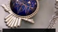 Naszyjnik Sowa z Kaboszonem #shortsvideo #handmade #naszyjnik