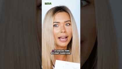 Kubicka: Na tej sesji dowiedziałam się, że mój narzeczony mnie zablokował i ma nową dziewczynę