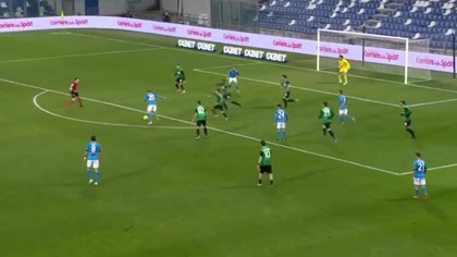 Piotr Zieliński - strzelił pięknego gola Sassuolo (03. 03. 2021)