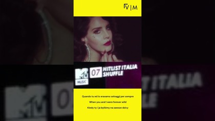 Hot summer nights, mid-July on MTV Music Italy in 2014  #shorts