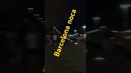 Barcelona nocą jest jak jazda bez trzymanki.  #autostop #podróże #travelvlog #europe #barcelona