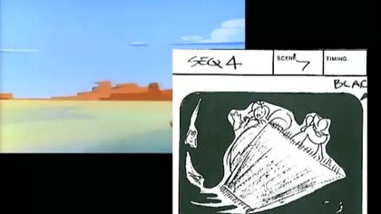 The Super Mario Bros. Super Show Extra - Storyboard to Screen of the opening sequence