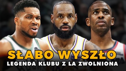 LEGENDA LA ZWOLNIONA, transfer Giannisa, koniec rekordu LeBrona  PROFESJONALNE STUDIO NBA 278