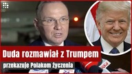Andrzej Duda przekazuje Polakom życzenia od Donalda Trumpa | Gazeta.pl